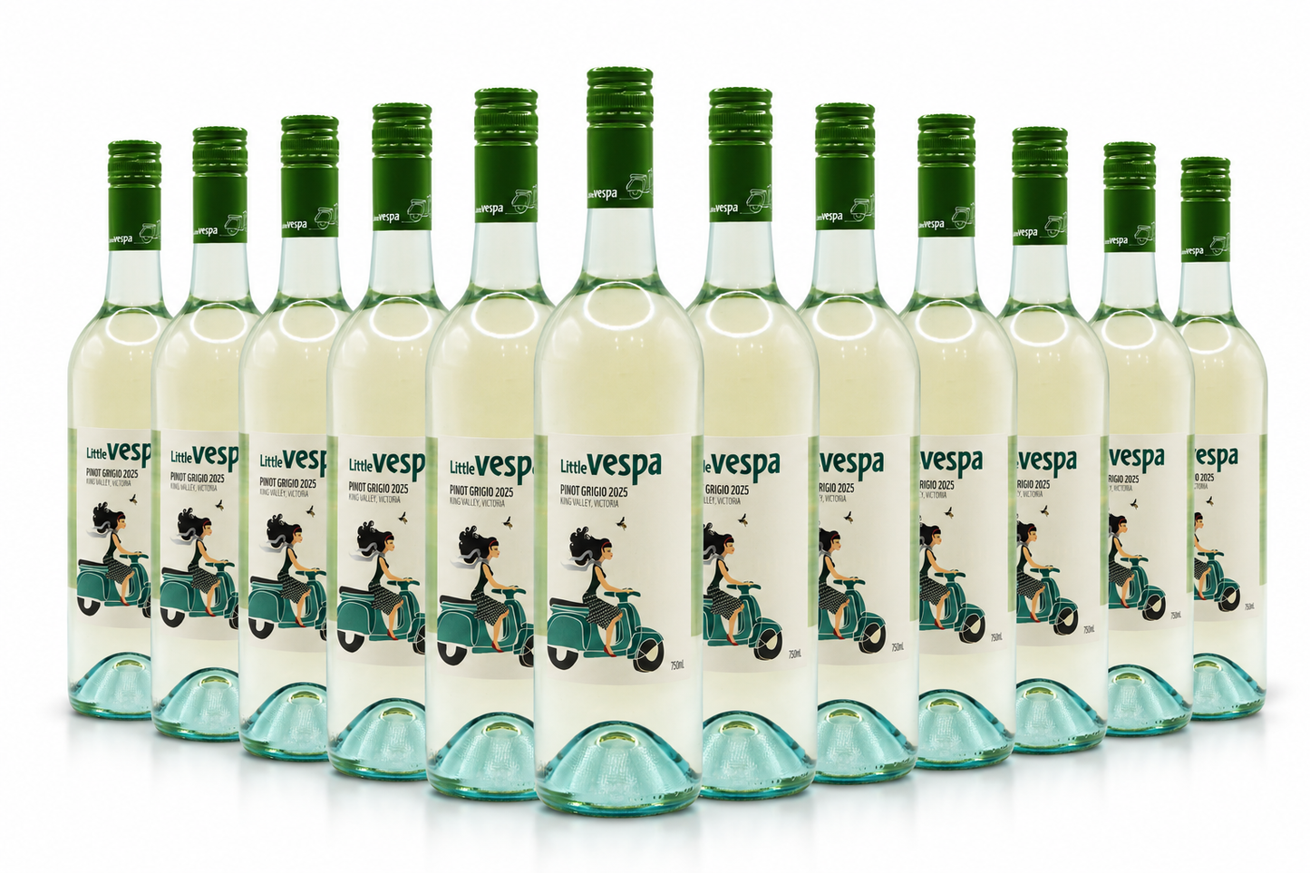 Little Vespa Pinot Grigio 2025 Straight Dozen