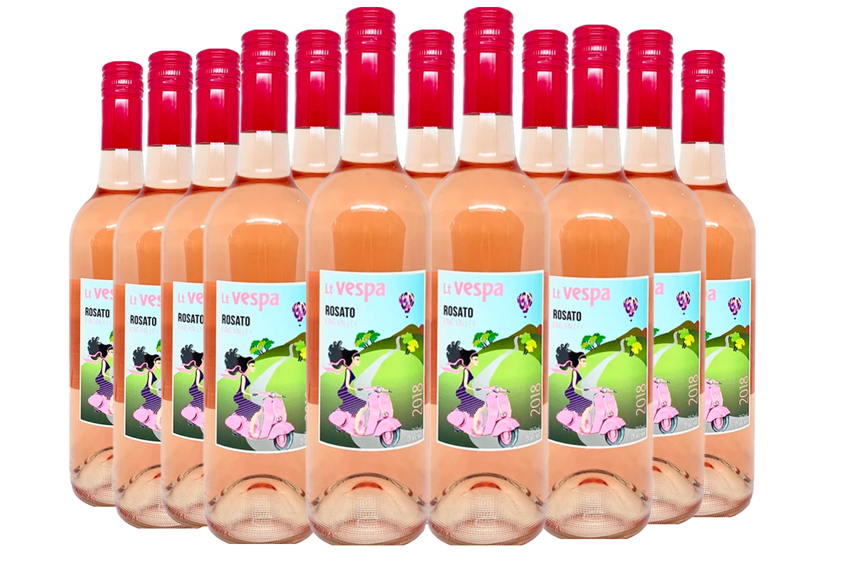Little Vespa Rosato 2024 Straight Dozen