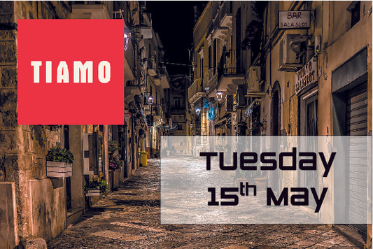 Una Serata in Puglia @Tiamo on 15th May