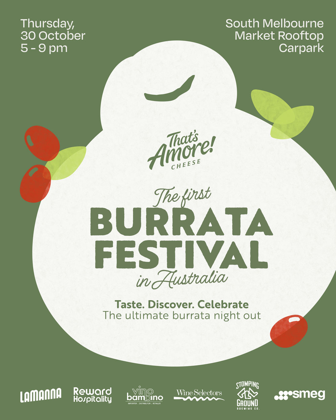 Burrata Festival That's Amore Cheese