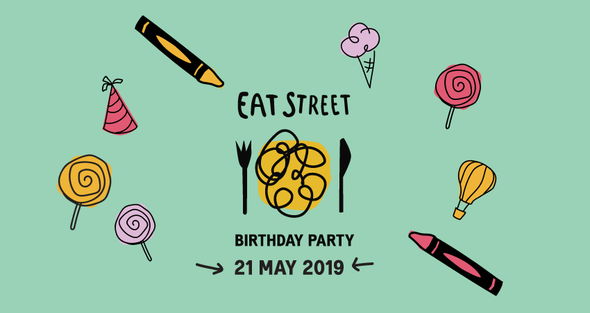 Eat Street Melbourne is turning 20 years old and  we want you to help us celebrate!