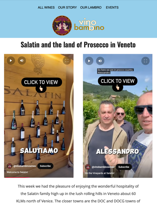 Salatin and the land of Prosecco in Veneto