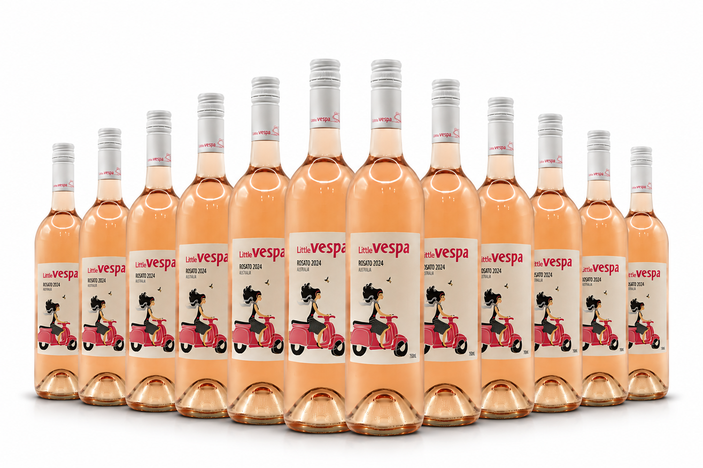 Little Vespa Rosato 2024 Straight Dozen